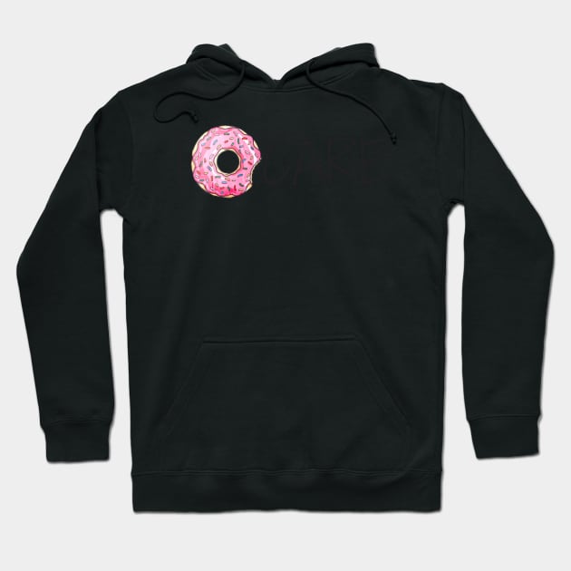 I Donut Care Hoodie by annmariestowe